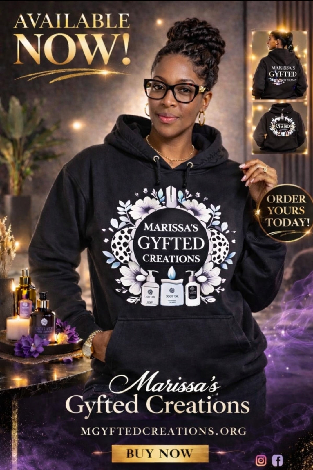 Marissas Gyfted Creations  Hoodies