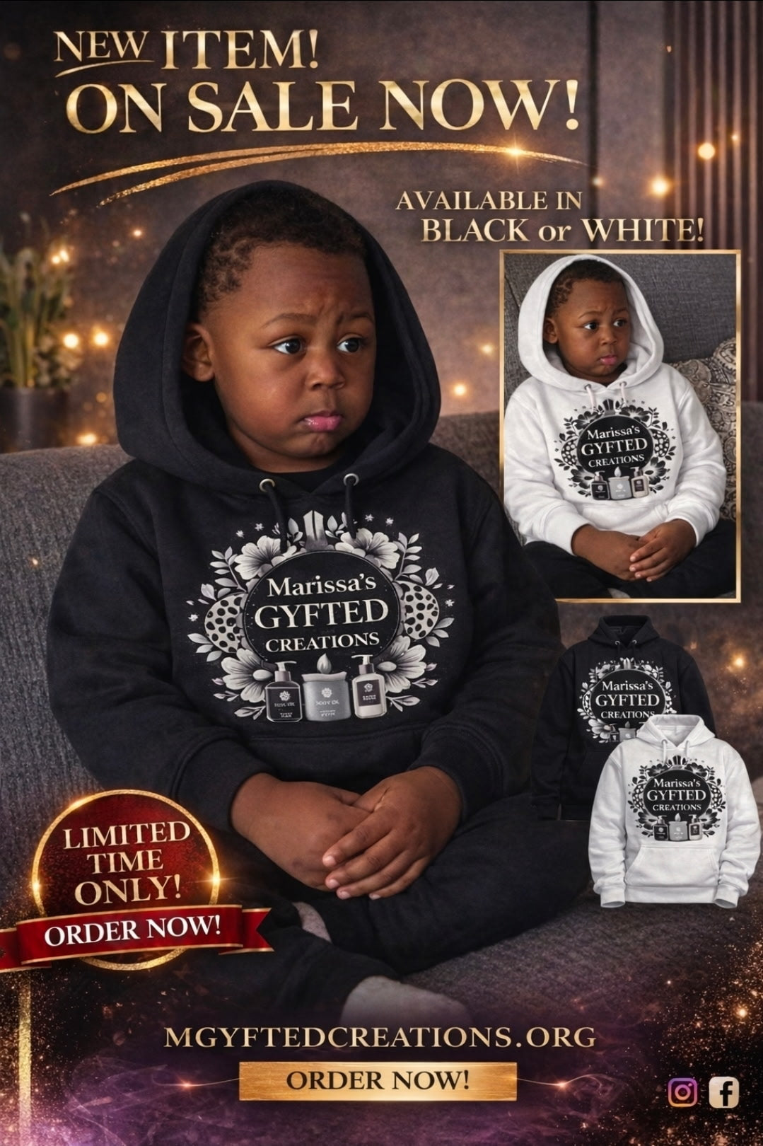 Marissas Gyfted Creations hoodies