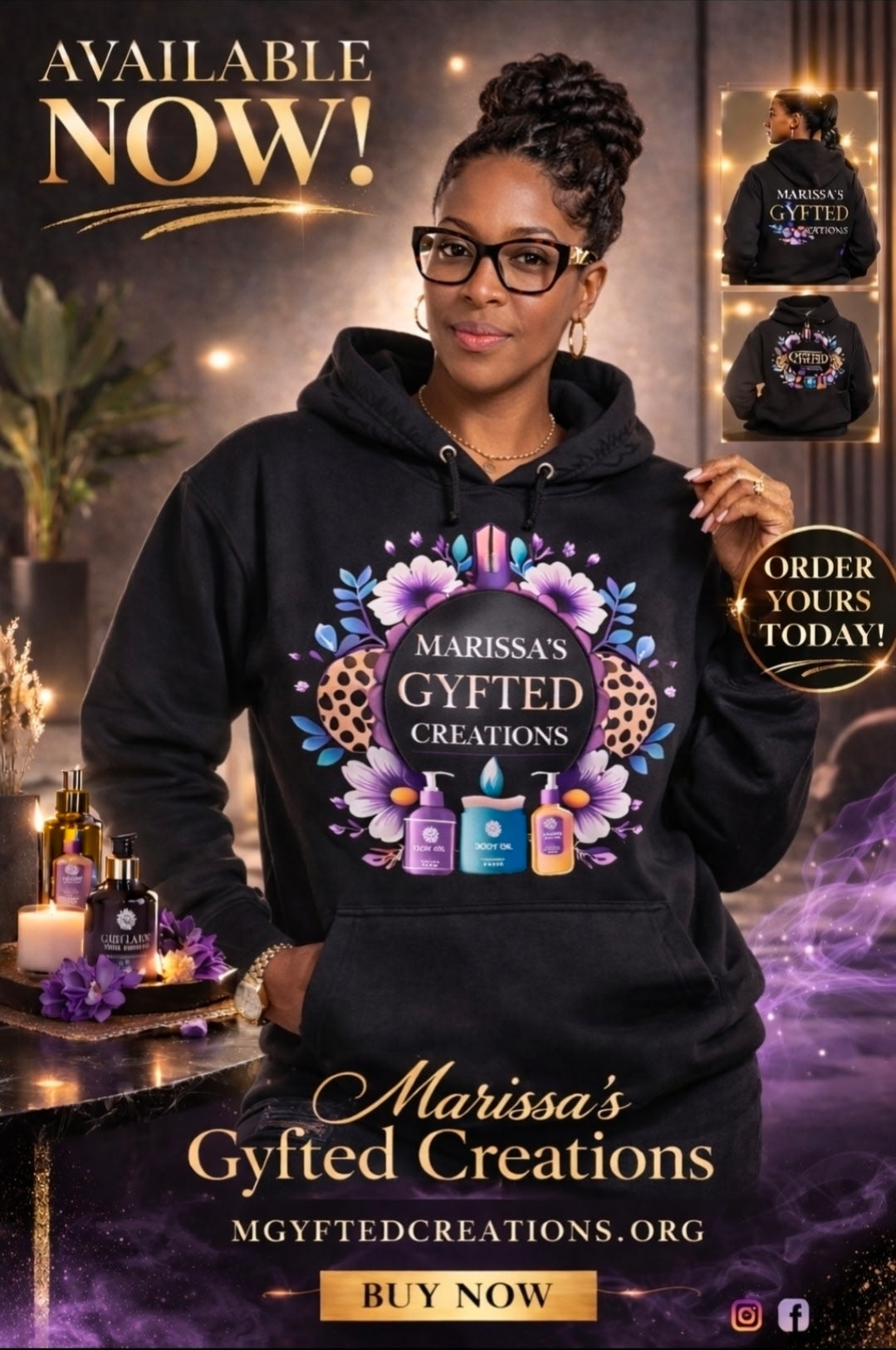 Marissas Gyfted Creations  Hoodies