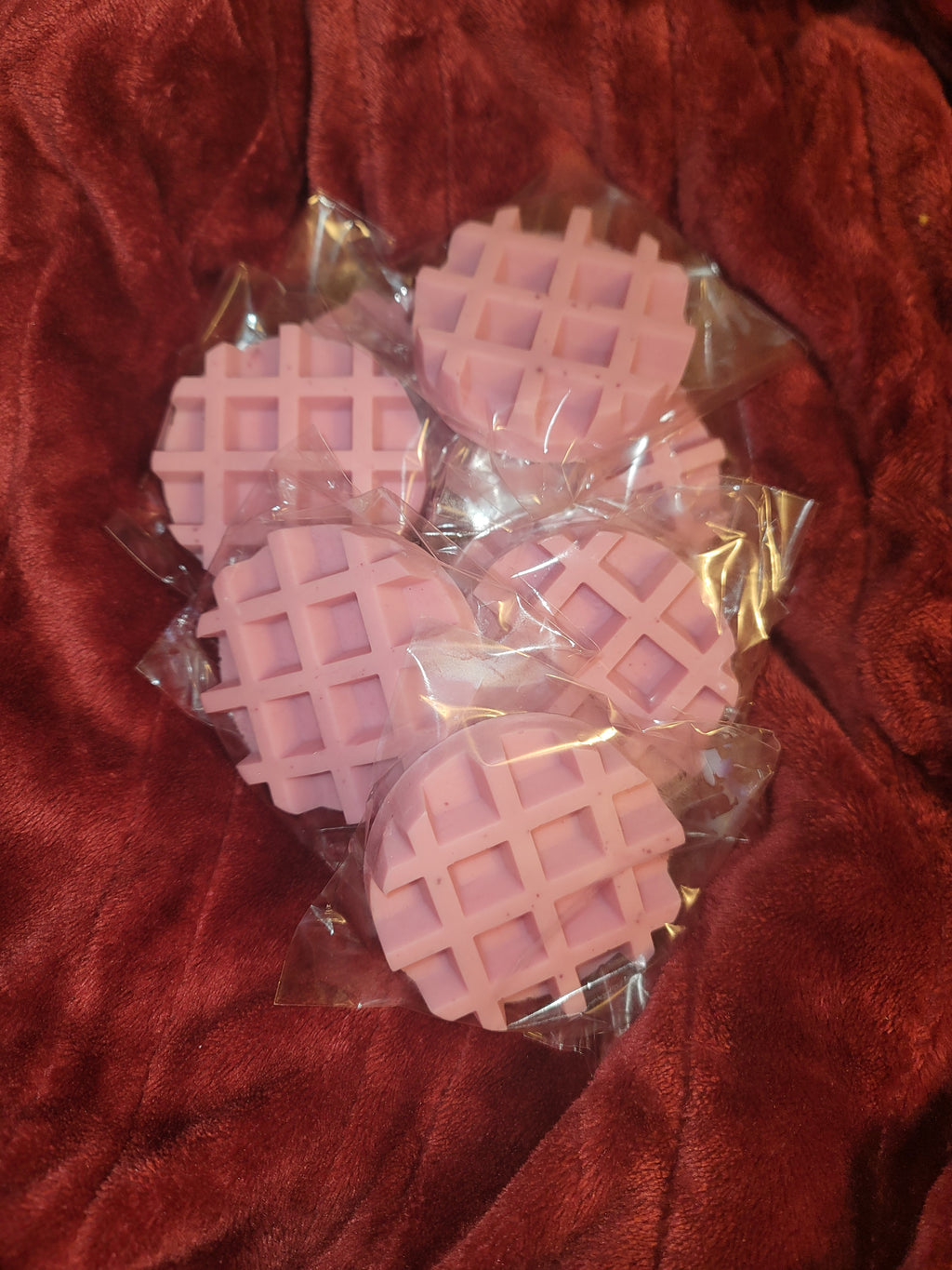 Violet Romance Waffle Soap