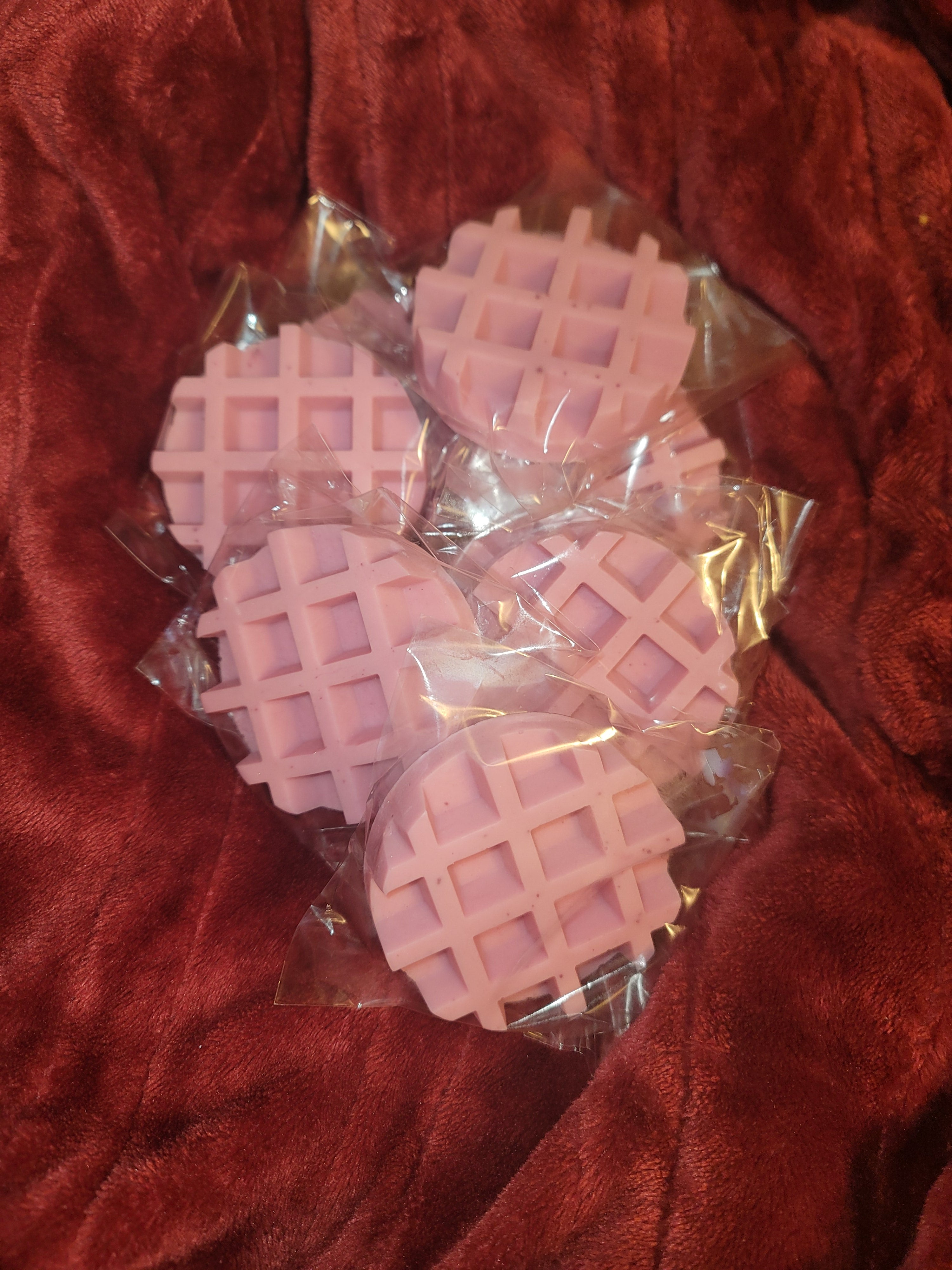 Violet Romance Waffle Soap